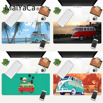 

Combi Van Surf MousePads Computer Laptop Anime Mouse Mat Gaming Mouse Pad Large Deak Mat 700x300mm for overwatch/cs go