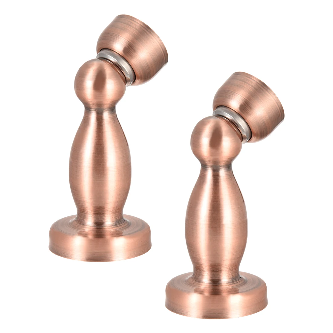 

uxcell 1Pcs 2Pcs Retro Door Furniture Door Magnetic Catch Holder Stopper Doorstop Screw Silver Copper 1 2PCS-Copper Tone