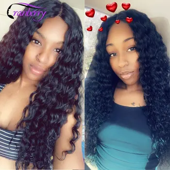 CRANBERRY Hair Deep Wave Human Hair Bundles With Closure 4 pcs/lot Brazilian Hair Weave Bundles With Closure Remy Hair Extension 6