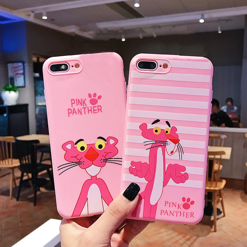 Милый мягкий силиконовый чехол hello kitty из ТПУ с розовой пантерой для XiaoMi A3 A2 8 9 Se Lite 9T Pro Redmi 5 plus 67A Note 4X6 7 note 8 Pro