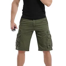 Летние мужские шорты, повседневные, однотонные, для улицы, с карманами, пляжные, рабочие, брюки, карго, шорты, брюки размера плюс, ropa deportiva hombre