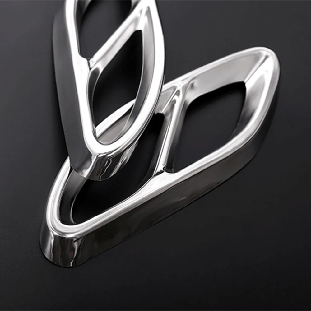 2 шт. выхлопной трубы для Mercedes Benz ABCE GLC W176 W205 W212 W246 W213 X166 W166 X253