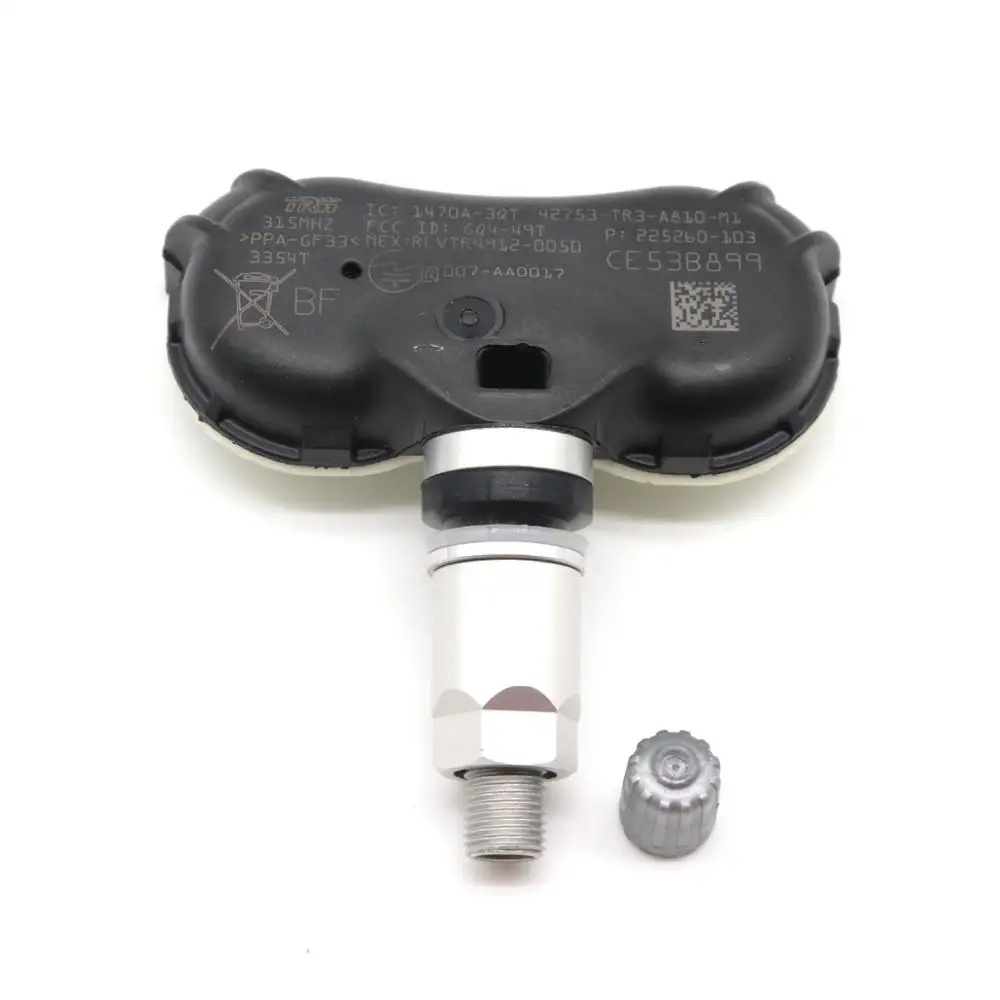 Автомобильная система контроля давления в шинах TPMS датчик для Acura CSX для Honda Civic CR-Z элемент 2002- 315 МГц 42753-TR3-A810