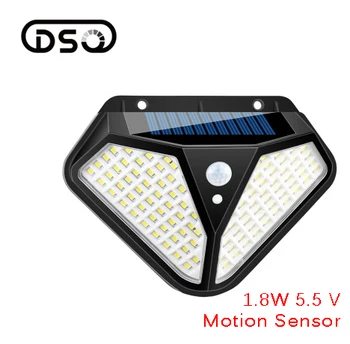

1.5W Motion Sensor Solar LED Garden Waterproof Outdoor Solar Wall Lamp