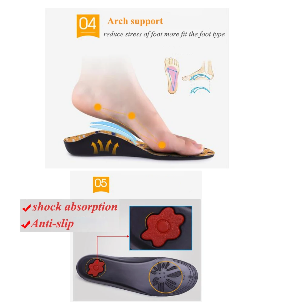 Ortoluckland/детская обувь; ортопедическая стелька с высокой поддержкой свода стопы для детей; стельки из искусственной кожи для плоскостопия; безопасная стелька для малышей