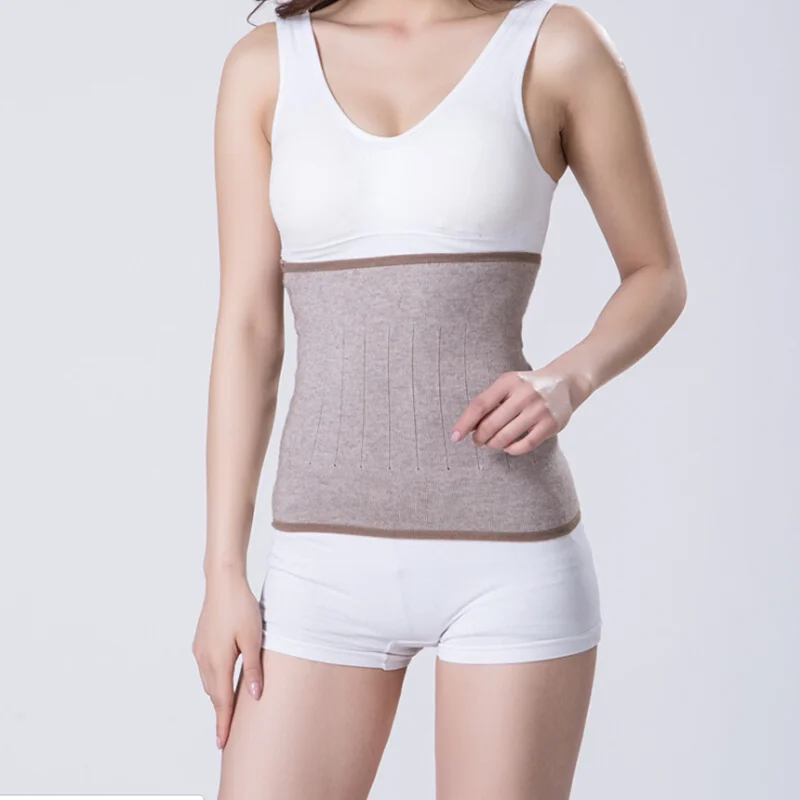 2PiecesSuperThinCashmereWaistBraceBeltWarmUterusAndStomach