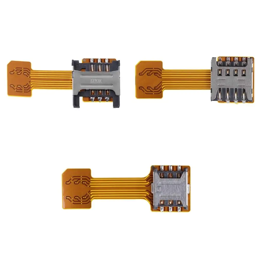 Подходит для Android Портативный двойной sim-карты адаптер смартфон M-icro мини