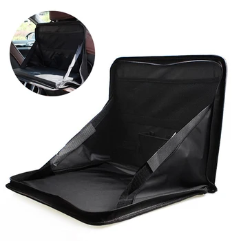 

29*35cm 600D Oxford cloth Car Safety Seat Tray Plates Drink Table Car seat storage bag creative car organizer car back seat bag