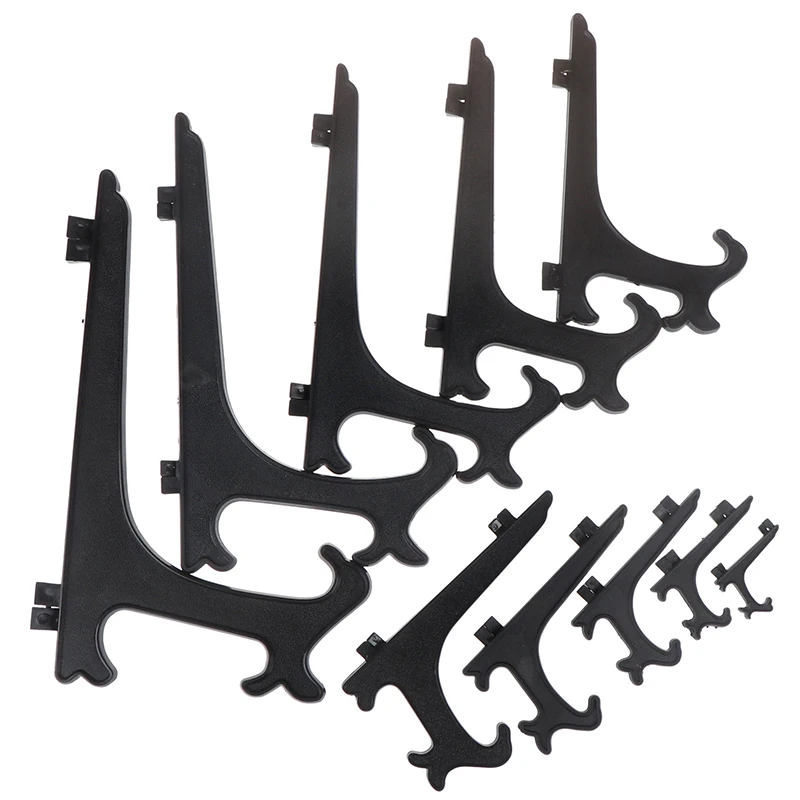1pcs Black Portable Easels Plate Holders Display Stand Picture Frame Tool | Дом и сад