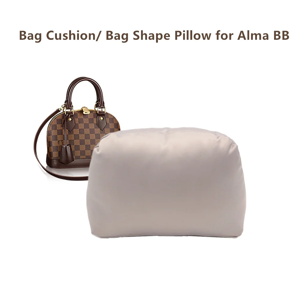 Satin Pillow Luxury Bag Shaper For Louis Vuitton's Alma BB, Alma