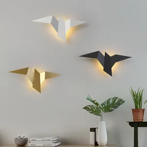 Image for Modern Bird Wall Lamp Nordic Iron Led Wall Light f 