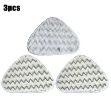

Suitable For O-C-edar Vileda 100 Triangle Steam Mop Head Mop Pad Sticky Replacement Cloth 3 High Quality