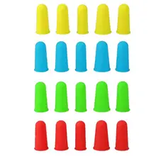 Анти-скольжения горячего расплава клея пушка палец шапки зажим для пальца с силиконовой крышкой рукав протектор