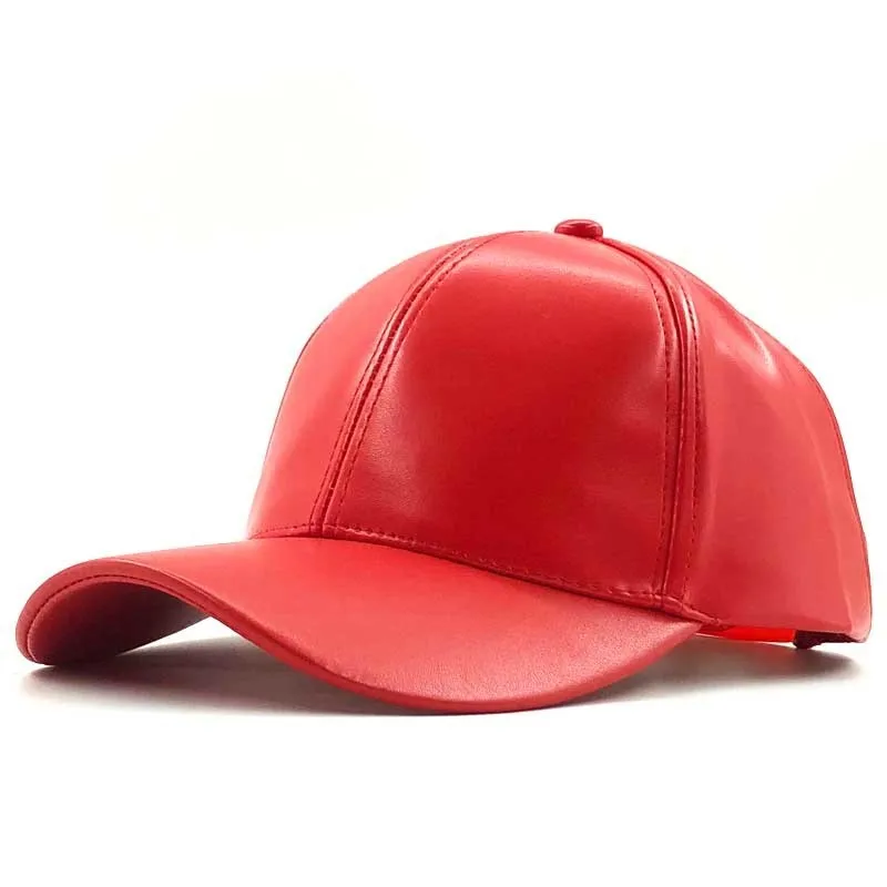 Мужская и Женская бейсбольная Кепка унисекс из искусственной кожи Snapback Открытый регулируемый Дальнобойщик шляпы повседневные мужские кепки от солнца колпачки