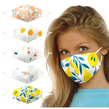 

5PCS Adults' Mask Washable Reusable Pollution Cover Face Masks Bandana Camping MaskFor Protection For Adults Flag Bandana#3