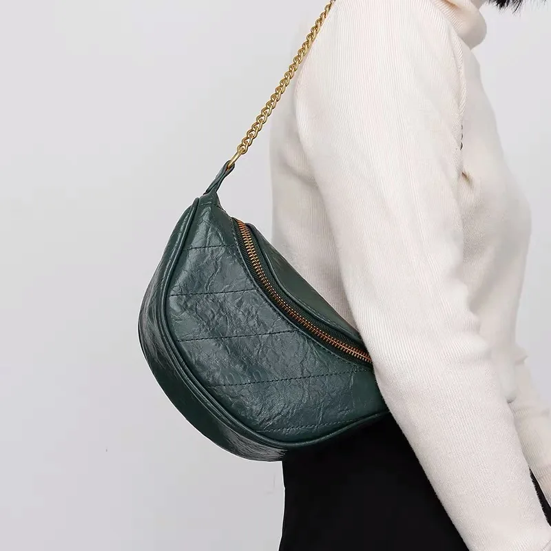 new fashion Women high PU leather Waist Bag Female Simple Vintage Shoulder Messenger Bag ladies small Crossbody Chest Bag