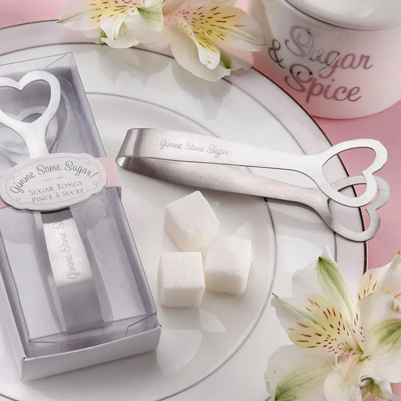 

Coffee Sugar Clip Stainless Steel Measuring Spoons with Gift Box Love Heart Tea Infuser Egg Beater Wedding Party Favors1