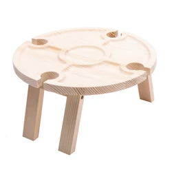 Table pliante Portable 11,8 pouces, légère et facile à transporter, pour l'extérieur, les événements, les dîners romantiques ou l'intérieur 