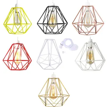 

Geometric Lampshade Hollow Design Pendant Lightshade Lighting Accessories For Home Living Room AXYC