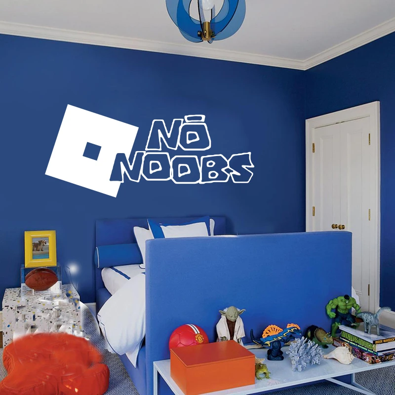 Wall Sticker Roblox No Noobs Wall Decal Video Game Gaming Zone Vinyl Kids  Room Bedroom Playroom Decor|Wall Stickers| - Aliexpress Wall Sticker Roblox No Noobs Wall Decal Video Game Gaming Zone Vinyl Kids  Room Bedroom Playroom Decor|Wall Stickers| - Aliexpress