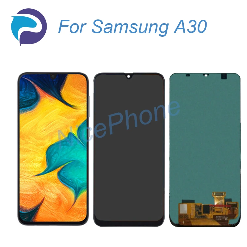 ЖК дисплей с сенсорным экраном и дигитайзером в сборе для Samsung galaxy A30 SM A305FN/DS A305F/DS