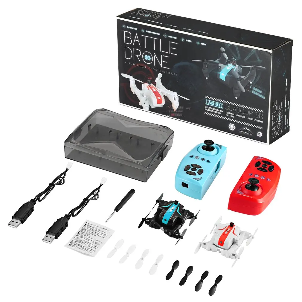 

Umanned Aerial Vehicle MINI Four Shaft Unmanned Aircraft Ready-To-FlyRemote Control Aircraft with Batteries USB Charger