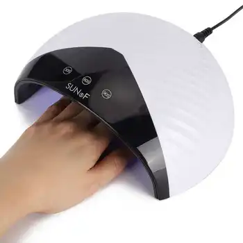 

36W Nail Art Gel Polish Dryer UV LED Lamp Light Curing Manicure Portable for Gel Based Polishes Drying Nail Art Machine