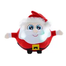 Танцующий Санта-Клаус, электрическая музыкальная детская игрушка, куклы, Рождественская Фигурка Санта Клауса, скрученные бедра, Twerking, поющие электрические игрушки