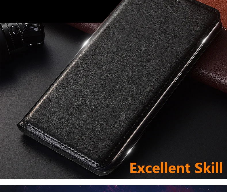 Business style genuine leather wallet phone bag for Samsung Galaxy Note 10/Samsung Galaxy Note 10 Plus wallet case card holder