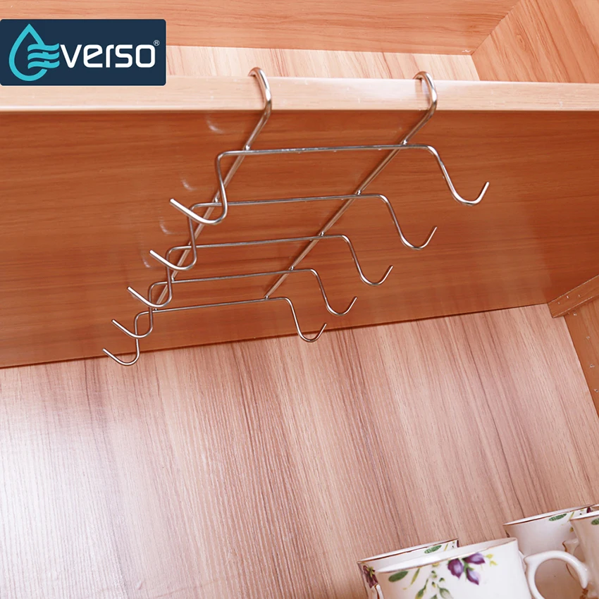 10 крючков кухонная вешалка для хранения из нержавеющей стали полка тарелок
