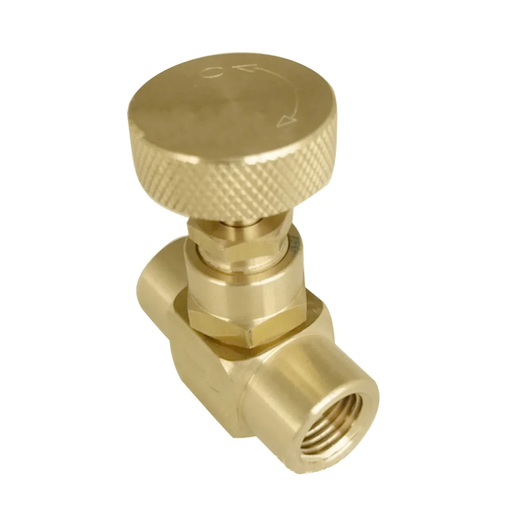 Медный игольчатый клапан 600 psi NPT Мужской* Женский NPT
