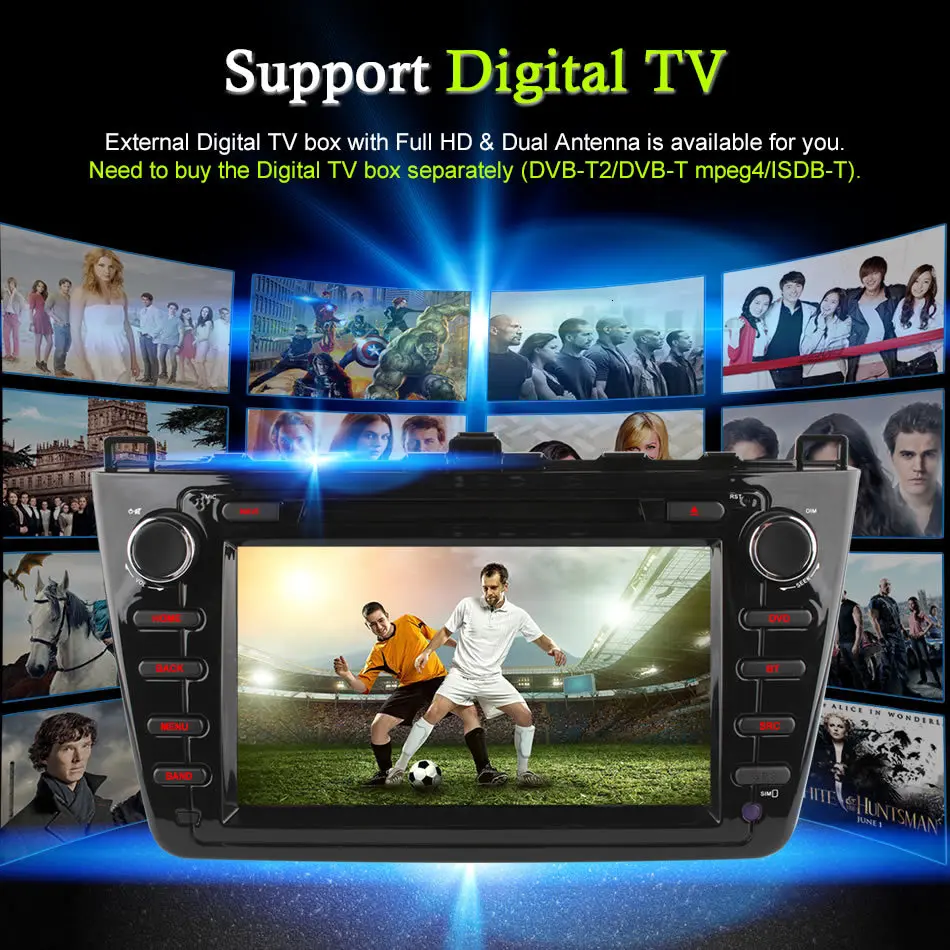 Ownice C500 8 дюймов HD 1024*600 Восьмиядерный Android 6,0 Автомобильный Радио DVD gps плеер для Mazda 6 2 Гб ram 32 Гб rom поддержка wifi 4G BT