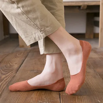 

Spring Summer Women Sock Candy Colors Short Cotton Socks No Show Ankle Socks