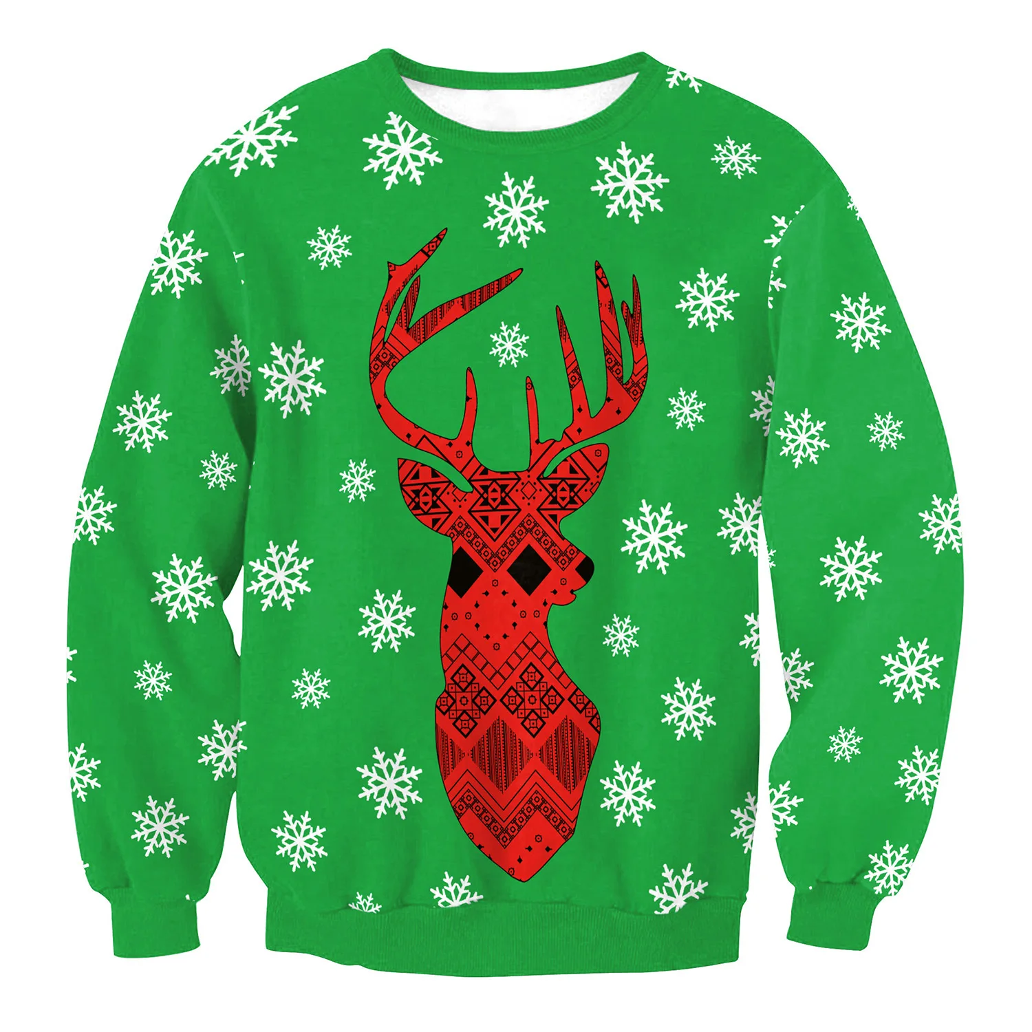 Harajuku Уродливый Рождественский свитер унисекс для мужчин и женщин зеленый пуловер Санта-эльфа забавные женские и мужские свитера Топы Рождественская осенняя одежда