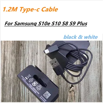 

50pcs/lot 1.2M Type-C Fast Charging Cable USB Chargeur For Samsung Galaxy S10e S10 Plus S8 S9 Note 8 7 9 Data Sync Type C Cable
