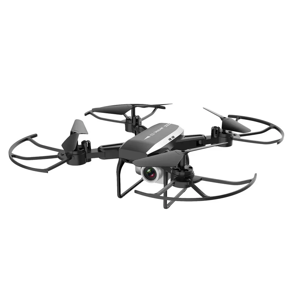 Черный KY606D Профессиональный складной Радиоуправляемый Дрон 4K HD самолет Wifi камера Дрон VS KY601S долгое время полета Вертолет с 3 батареей Дрон - Цвет: Черный
