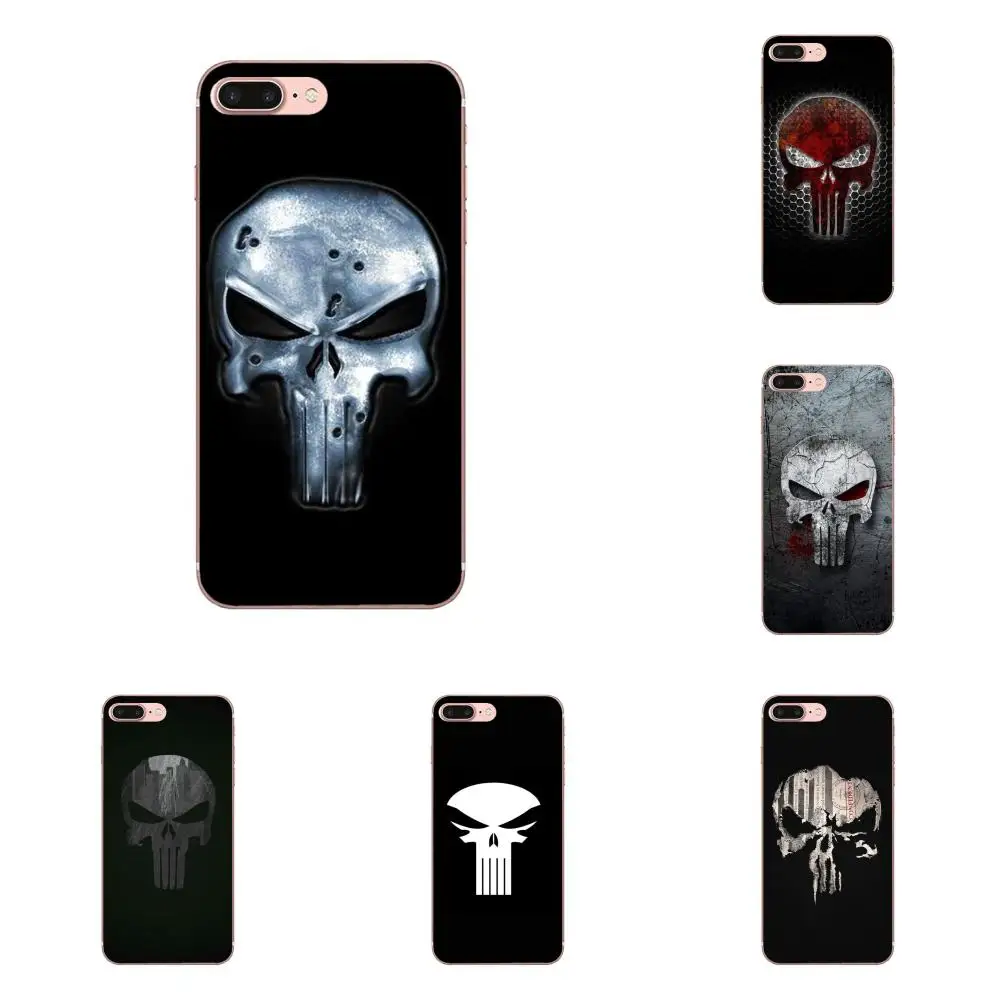 Каратель Череп по мотивам комикса Marvel Hero для htc Desire 530 626 628 630 816 820 830 один A9 M7 M8 M9 M10 E9