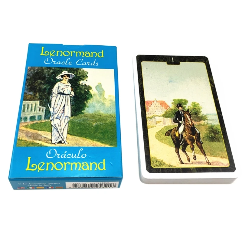 Lenormand оракул карты английский для новой версии Tarot 44-карты колода гадание судьба