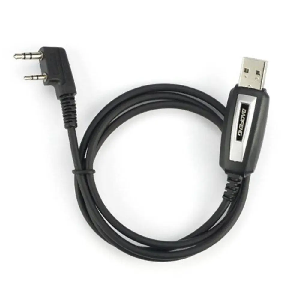 양방향 USB 프로그래밍 오리지널 BAOFENG 케이블, UV-5R UV-82 uvB2 플러스 BF-888S 켄우드 PUXING 라디오 포트 드라이버 워키토키용