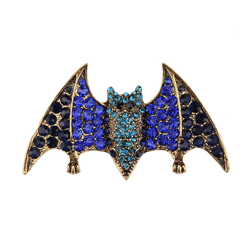 H350383X蝙蝠满钻胸针 (1)