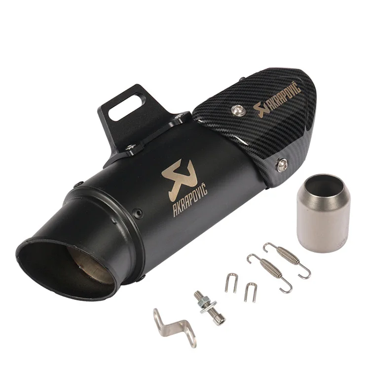 51 мм Универсальный Akrapovic мотоцикл выхлопной трубы для RC390 KTM250 gsxr600 Z750 300R15R25R3R6 Z250 - Цвет: C