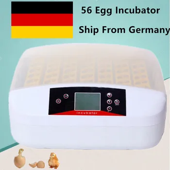 

Intelligent Full-automatic Egg Incubator Hatcher 56 Eggs Hatching Machine For Chicken Duck Transparent Plastic