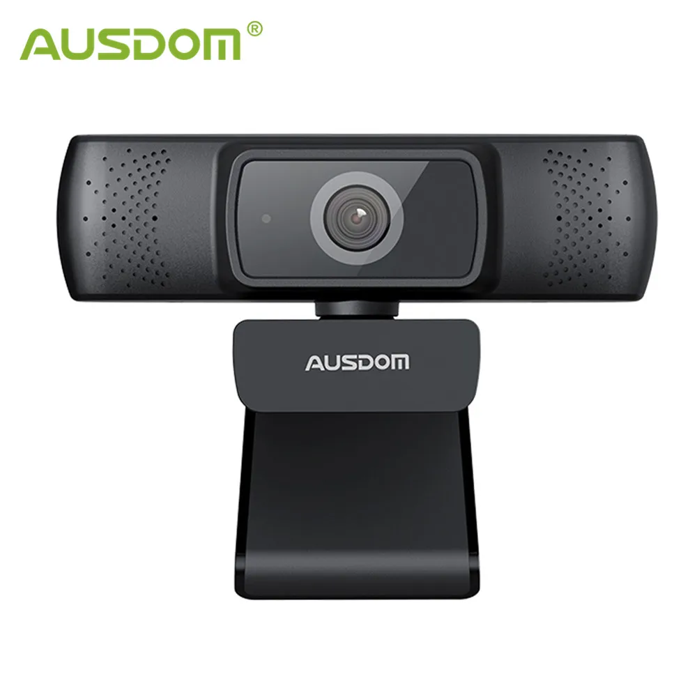 Веб камера AUSDOM AF640 Full HD 1080P с автофокусом и шумоподавлением|Веб-камеры| |