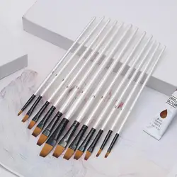 Pinceau de peinture à l'aquarelle, Anti déformation, Portable, lisse pour écrire, pour adultes 