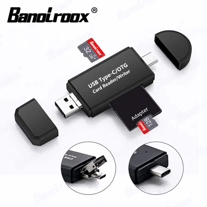 3 в 1 устройство для чтения карт Micro SD USB OTG|Картридеры| |