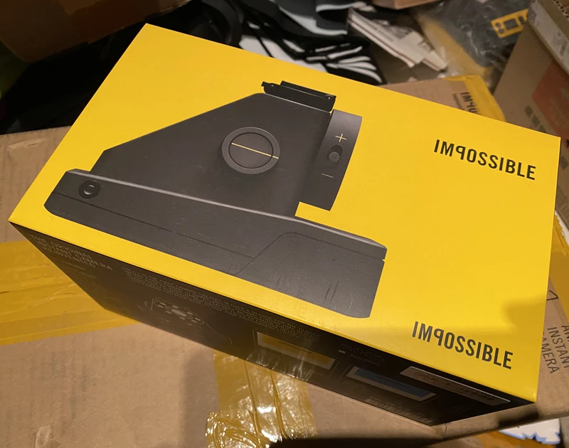 Камера моментальной печати Polaroid невозможно цвет черный|Плёночные и моментальные