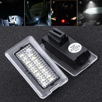 

Parts LED Lights Accessories Car Auto 1 pair Door Trunk Boot Lamp White