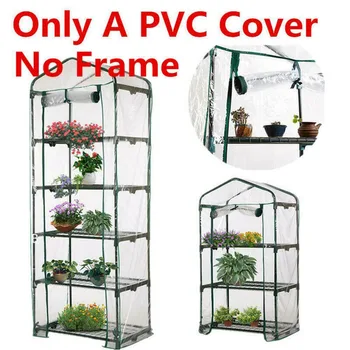 

Garden Greenhouse Cover Plant Flower Growth House Heat Retaining Transparent PVC Waterproof Cover