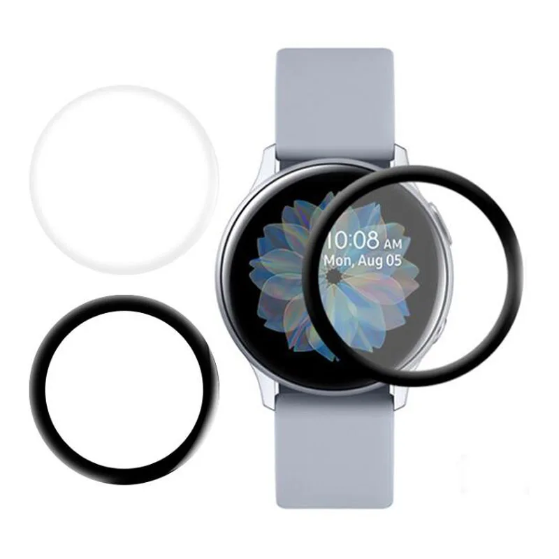 3D изогнутая мягкая защитная пленка для Samsung Galaxy Watch Active 2 40 мм 44 Active2