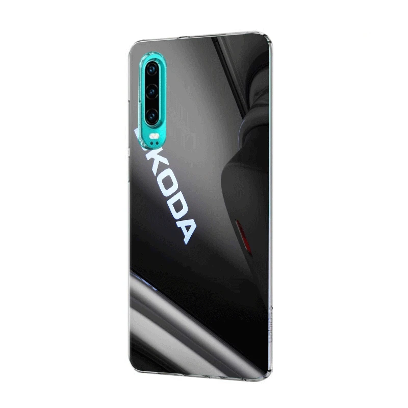 9 Мобильный телефон чехол для телефона чехол для huawei Коврики 30 20 10 Pro Lite Y6 Y7 Y9 Nova 2 3 2i 3i 3 4 5i оболочки мультфильм автомобиля Skoda - Цвет: 9